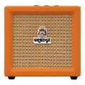 Mini Amplificador para Guitarra Eléctrica Orange Crush Mini 3W Portátil con Tuner Integrado, Overdrive y Salida para Audífonos CabSim