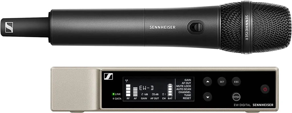 Micrófono Inalámbrico Digital de Mano Sennheiser EW-D 835-S SET | Sistema UHF Profesional con Cápsula MMD 835