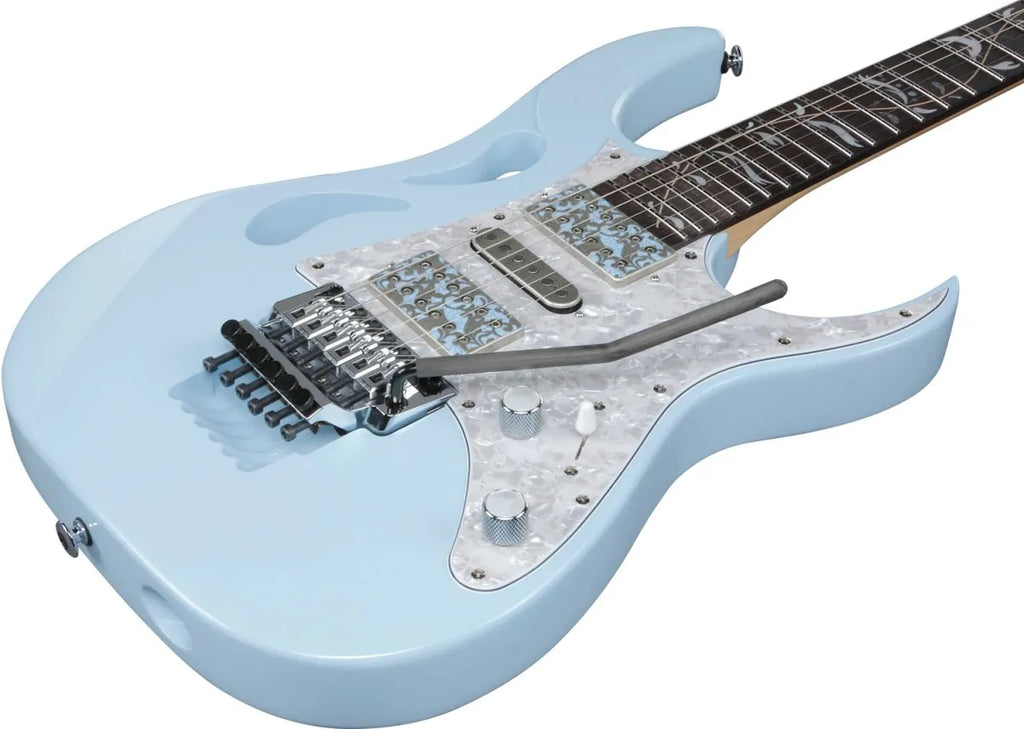 Guitarra Eléctrica Ibanez Steve Vai Signature PIA3761C-BLP Blue Powder Prestige con Pastillas DiMarzio UtoPIA