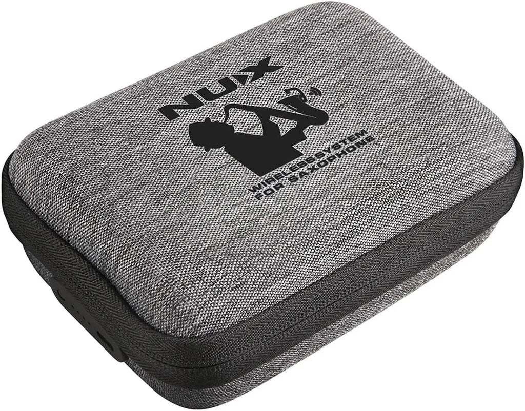 Sistema Inalámbrico para Saxofón NUX B-6 | Micrófono Digital 2.4 GHz con Estuche de Carga y Audio Hi-Res