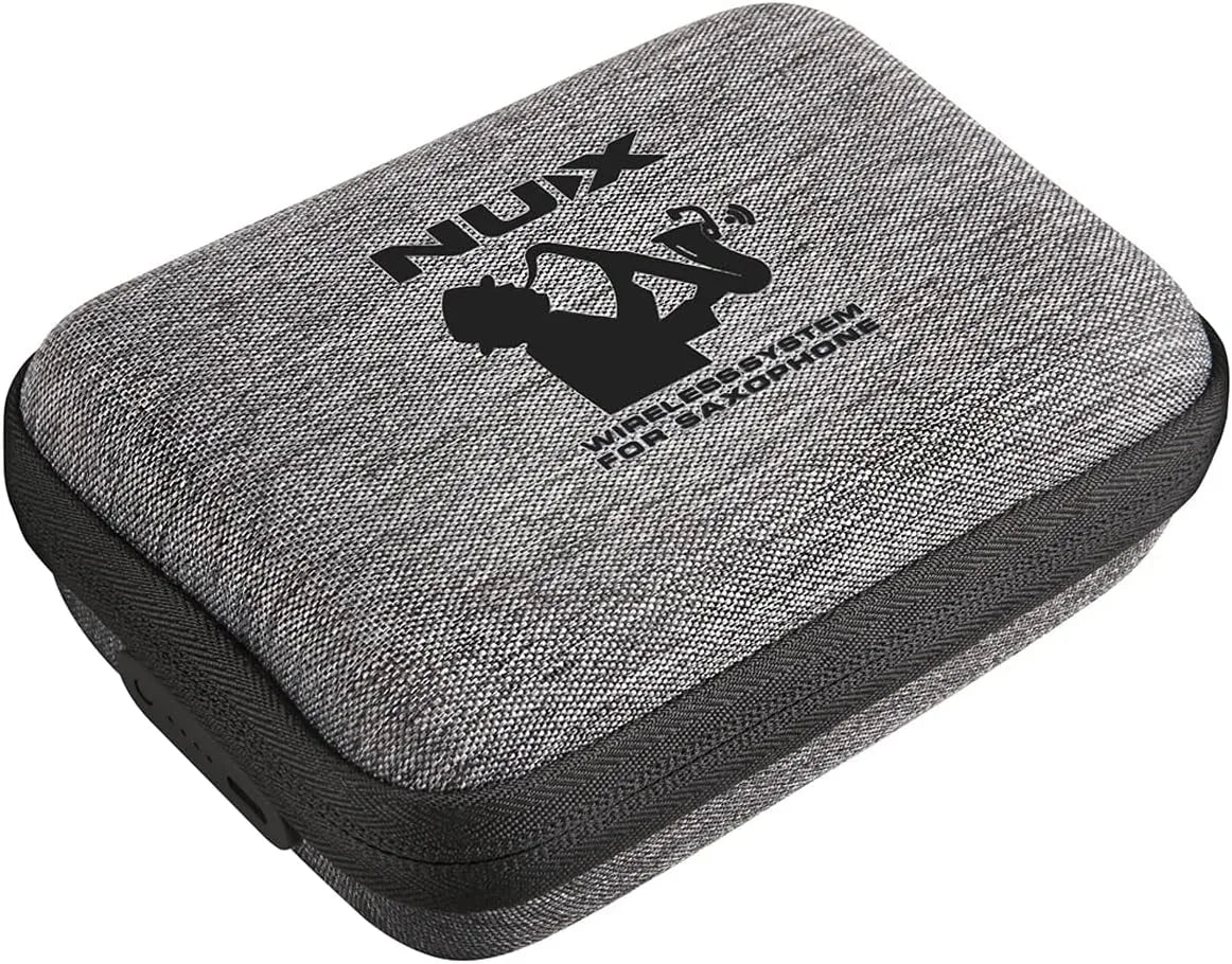 Sistema Inalámbrico para Saxofón NUX B-6 | Micrófono Digital 2.4 GHz con Estuche de Carga y Audio Hi-Res