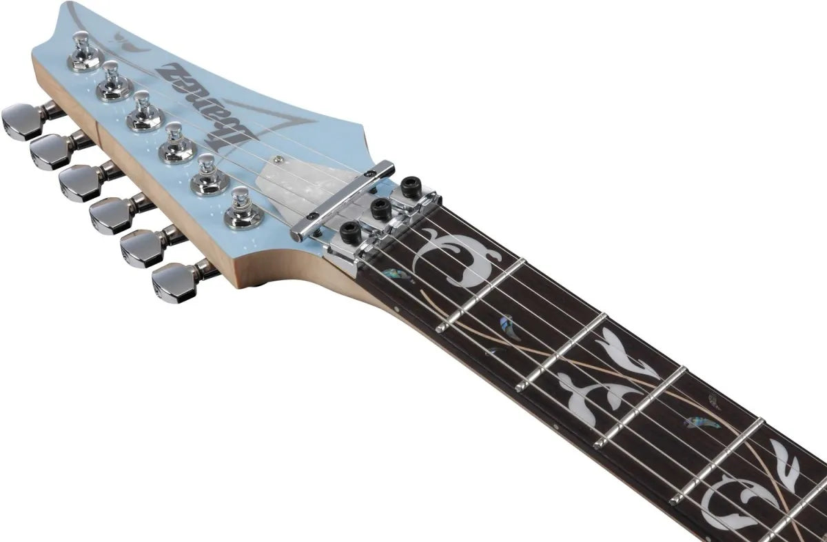 Guitarra Eléctrica Ibanez Steve Vai Signature PIA3761C-BLP Blue Powder Prestige con Pastillas DiMarzio UtoPIA