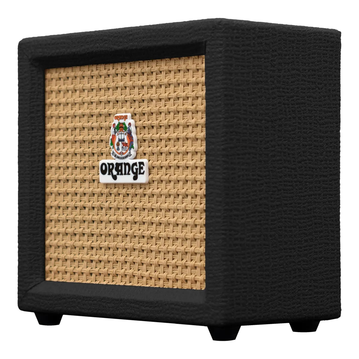 Mini Amplificador para Guitarra Eléctrica Orange Crush Mini 3W Portátil con Afinador Integrado, Overdrive, CabSim y Salida para Audífonos