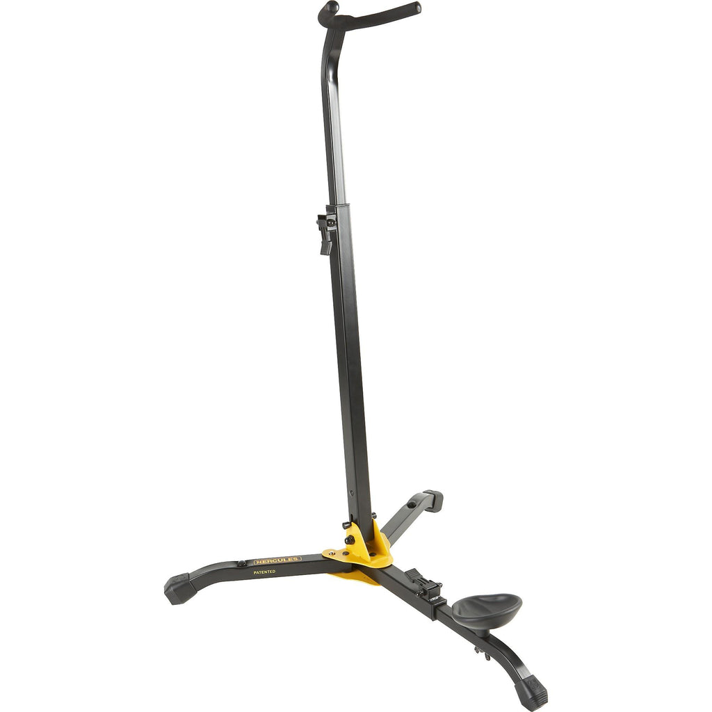 Pedestal Hercules DS561B para Clarinete Bajo y Fagot | Ajustable, Plegable y Ultra Estable