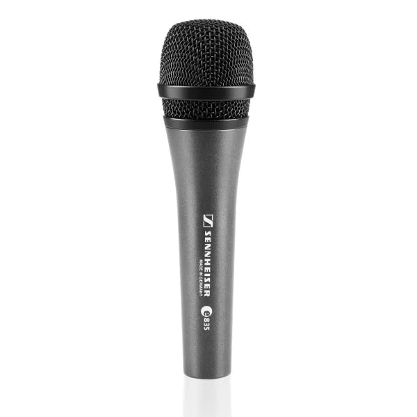 Micrófono Dinámico Vocal Sennheiser e835 Cardioide XLR Profesional para Canto, Escenario y Conferencias