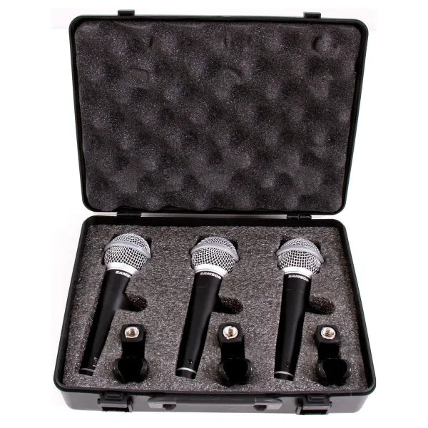 Micrófono Dinámico Samson R21 Cardioide XLR Profesional para Voz, Canto, Karaoke y Presentaciones