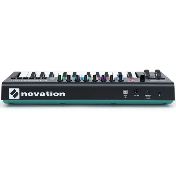 Controlador MIDI Novation Launchkey 25 MK3 de 25 Teclas con Pads RGB, Integración Ableton Live y USB-MIDI