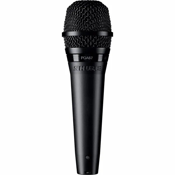 Micrófono Dinámico Shure PGA57-LC Cardioide XLR Profesional para Instrumentos, Amplificadores y Batería