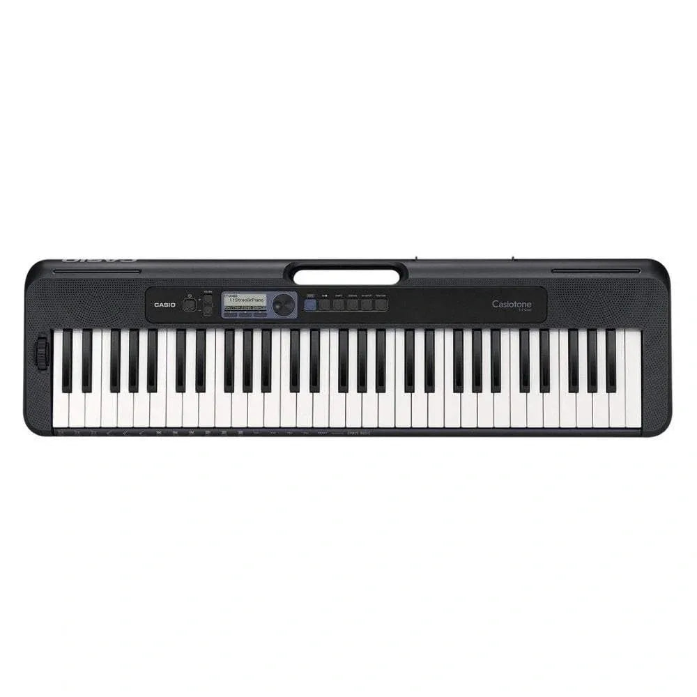 Teclado Casio Casiotone CT-S300 de 61 Teclas con Sensibilidad al Tacto, 400 Tonos, Ritmos y USB-MIDI