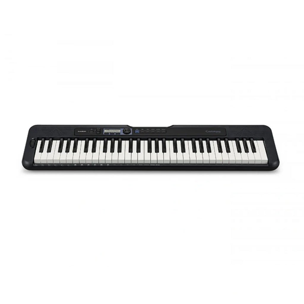Teclado Casio Casiotone CT-S300 de 61 Teclas con Sensibilidad al Tacto, 400 Tonos, Ritmos y USB-MIDI