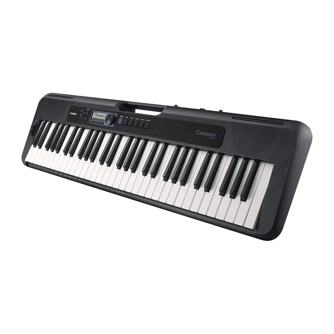 Teclado Casio Casiotone CT-S300 de 61 Teclas con Sensibilidad al Tacto, 400 Tonos, Ritmos y USB-MIDI