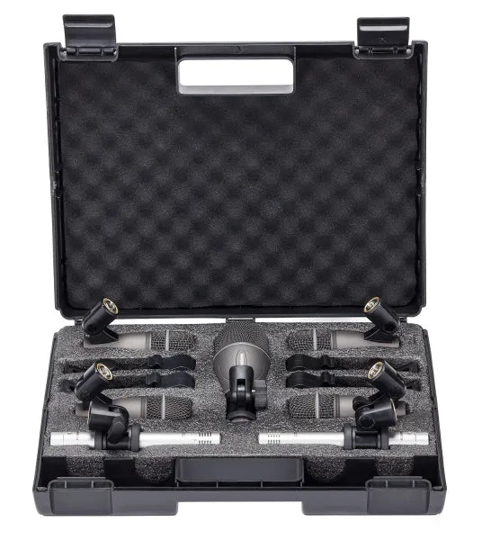 Kit de Micrófonos para Batería Samson DK707 de 7 Piezas Profesional para Estudio y Escenario
