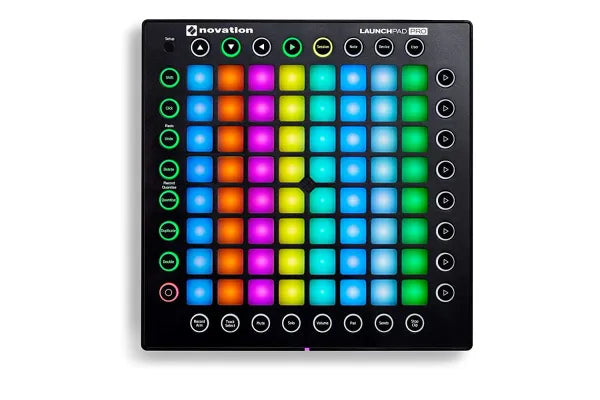 Controlador MIDI Novation Launchpad Pro MK3 con 64 Pads RGB, Secuenciador de 4 Pistas y Control Profesional