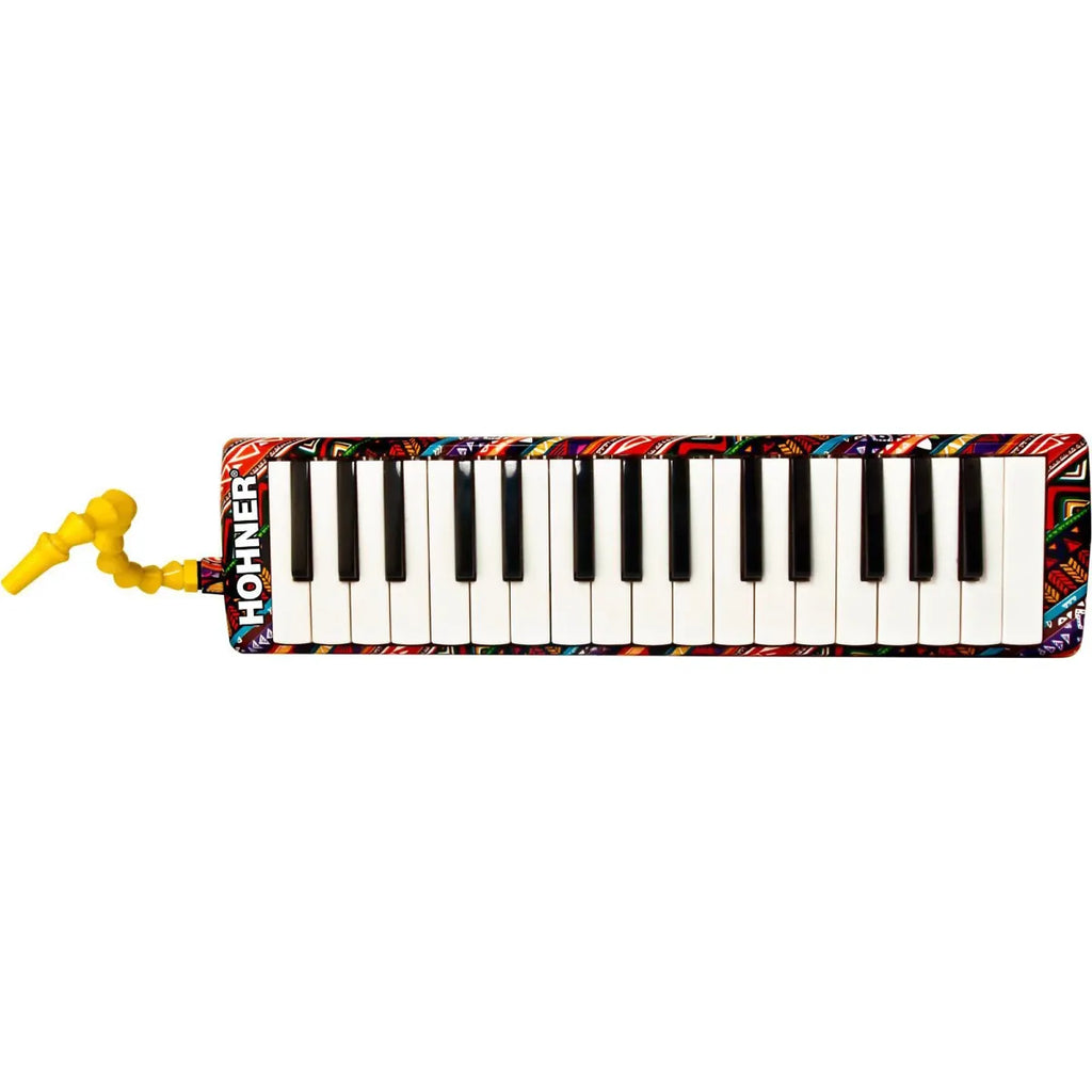Melódica Hohner Multicolor 90402 | Instrumento de Viento con Teclado, Boquilla y Estuche