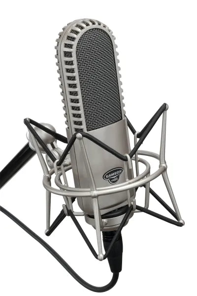 Micrófono de Cinta Activo Samson VR88 Bidireccional Profesional para Estudio, Voces e Instrumentos