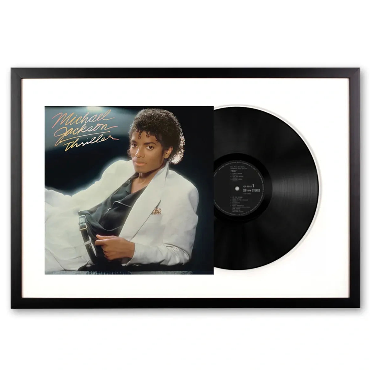 Michael Jackson - Thriller LP Vinilo + Póster | Álbum Legendario Pop Coleccionable