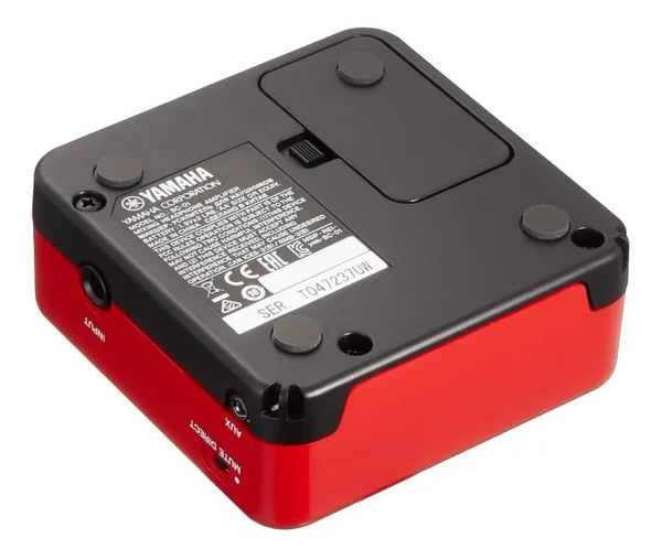 Yamaha SessionCake SC-01 Mezclador de Audífonos Portátil para Guitarra y Bajo con Entrada Hi-Z, AUX y Función de Jam en Grupo