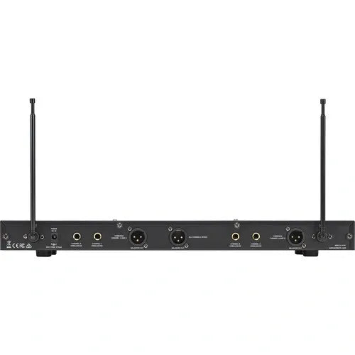 Sistema de Micrófonos Inalámbricos de Mano Samson Stage 412 Quad VHF – 4 Micrófonos Profesionales para Eventos, Iglesias y Presentaciones