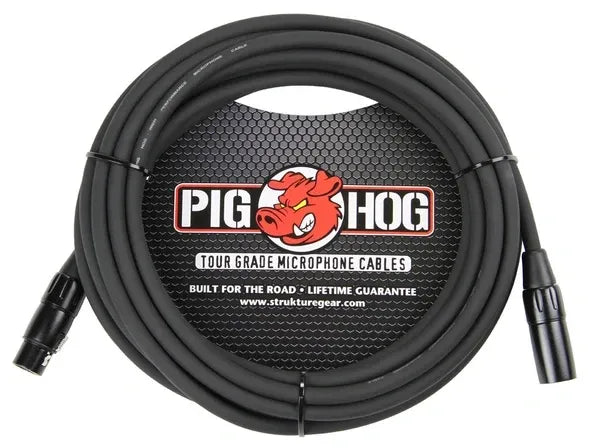Cable para Micrófono XLR 20 ft Pig Hog PHM20