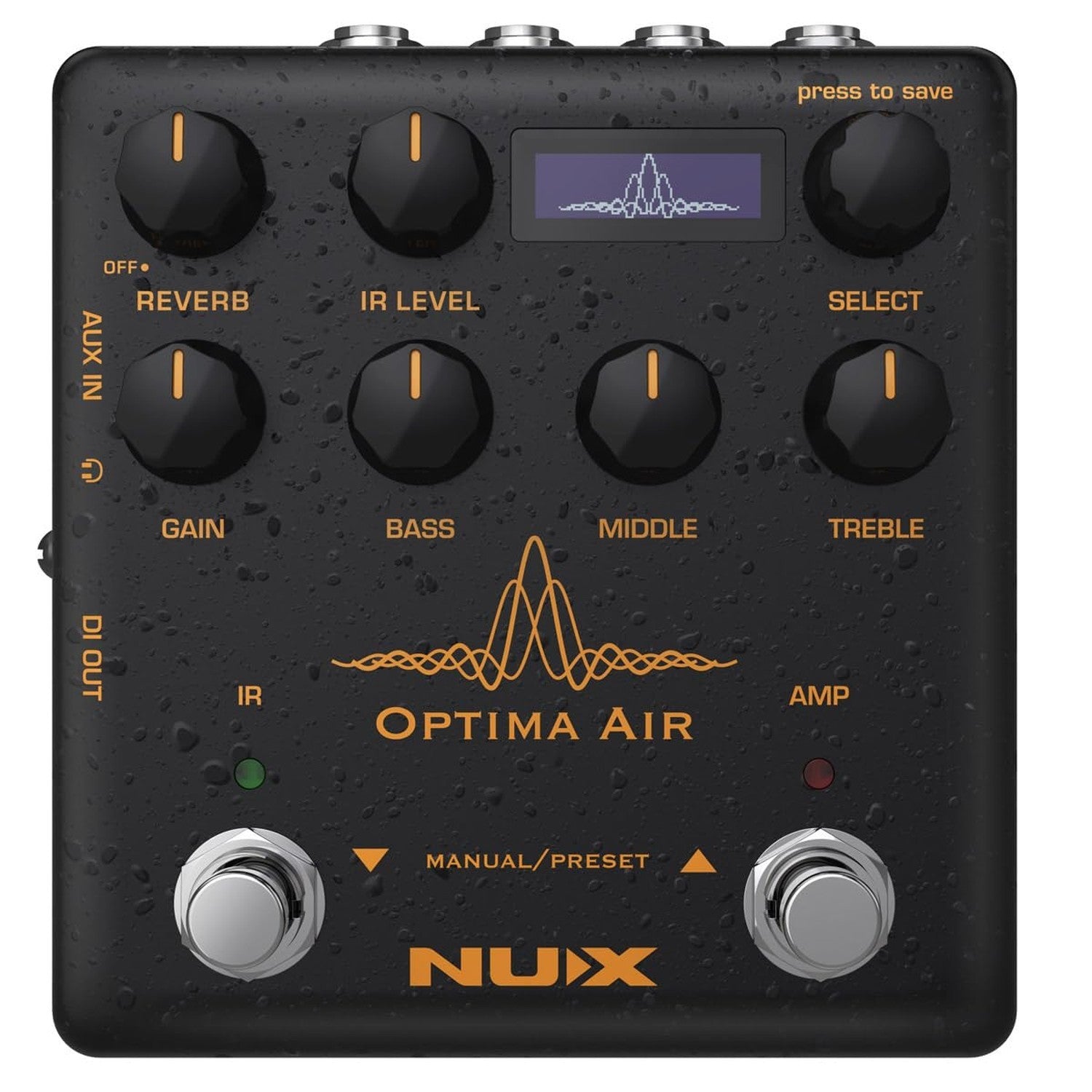 Pedal Simulador de Guitarra Acústica Nux Optima Air NAI-5