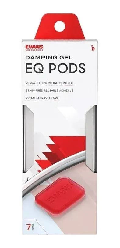 Ahogadores para Batería Evans EQ Pods EQPODS Geles Amortiguadores de Sonido para Control de Armónicos