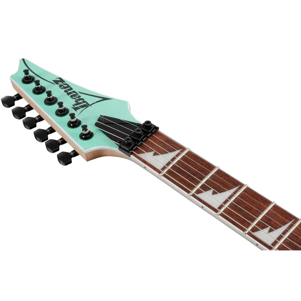 Guitarra Eléctrica Ibanez RG470DX-SFM Sea Foam Green Matte con Pastillas Quantum HSH y Puente Edge-Zero II