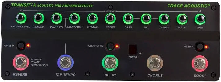 Preamplificador Profesional y Procesador de Efectos Trace Elliot Transit A