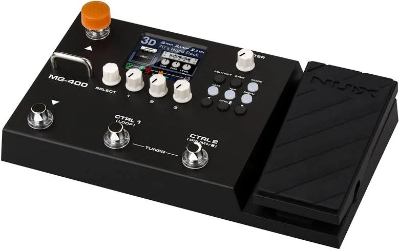 Pedal Procesador y Modelador Multiefectos para Guitarra y Bajo NUX MG-400