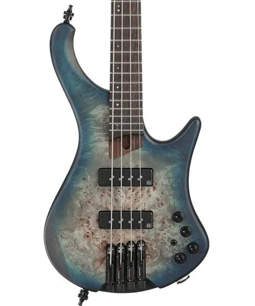 Bajo Eléctrico Sin Cabeza Ibanez EHB1500CTF Bass Workshop Cosmic Blue Starburst Flat de 4 Cuerdas