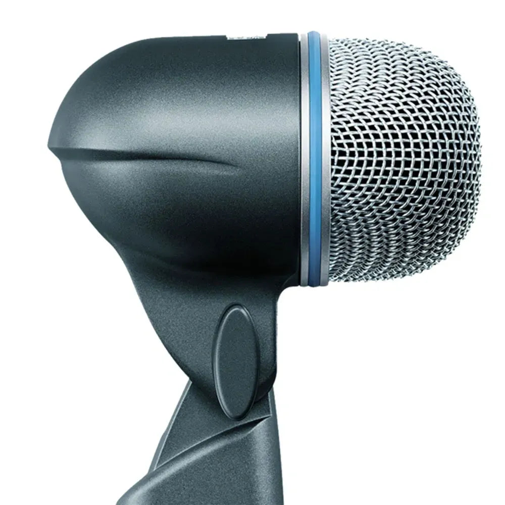 Micrófono para Bombo Shure Beta 52A Dinámico Supercardioide Profesional XLR para Batería y Bajo de Alto Impacto