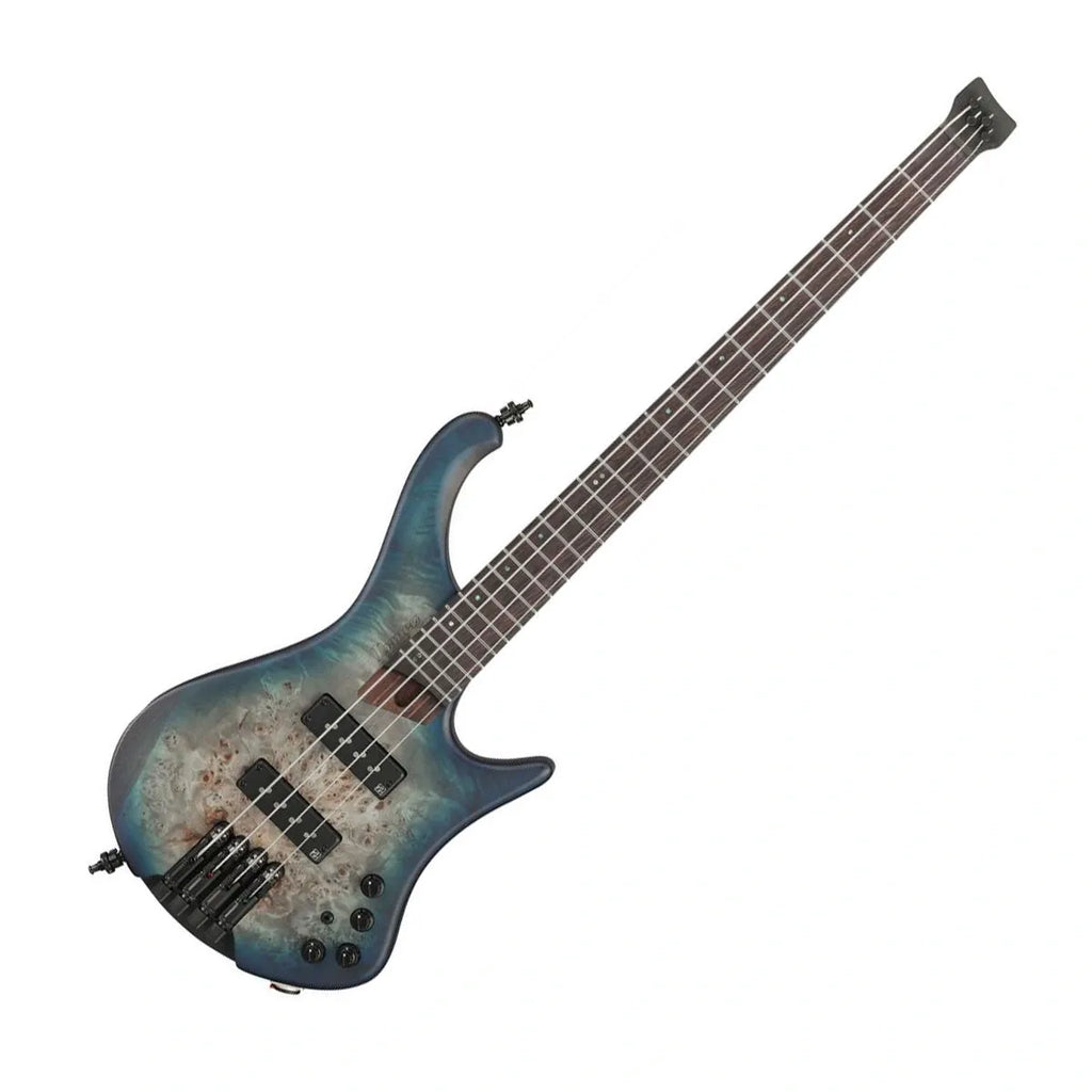 Bajo Eléctrico Sin Cabeza Ibanez EHB1500CTF Bass Workshop Cosmic Blue Starburst Flat de 4 Cuerdas
