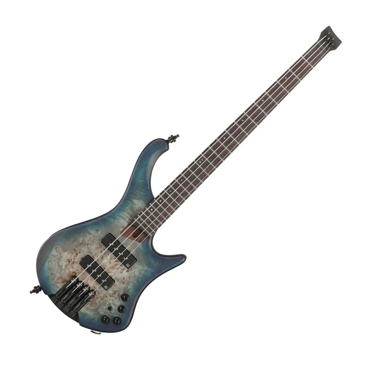 Bajo Eléctrico Sin Cabeza Ibanez EHB1500CTF Bass Workshop Cosmic Blue Starburst Flat de 4 Cuerdas