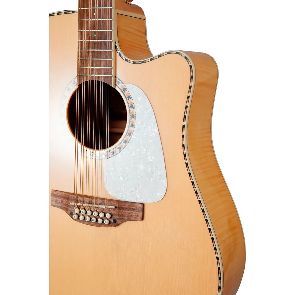 Guitarra Electroacústica Takamine GD74CE-12U NAT 12 Cuerdas Premium con Cutaway y Preamp TP-3G