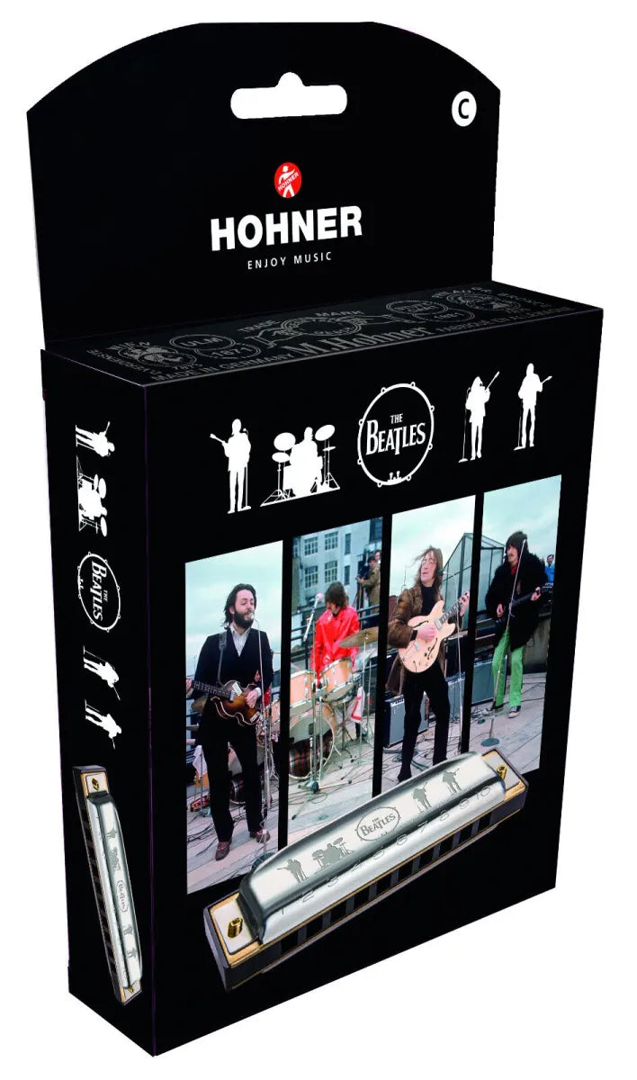 Armónica Hohner The Beatles M196001X C (Do) | Diatónica Signature Edition con Estuche Original