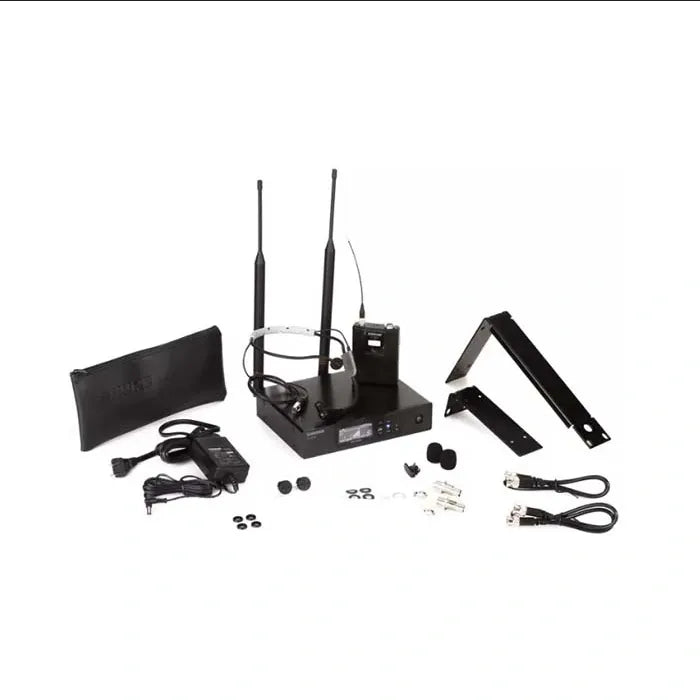 Sistema Inalámbrico de Diadema Shure QLXD14/SM35 | Micrófono Headset Profesional Digital con Receptor QLX-D
