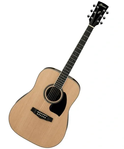 Guitarra Electroacústica Ibanez PF15ECE-NT Natural High Gloss Cutaway con Afinador Integrado