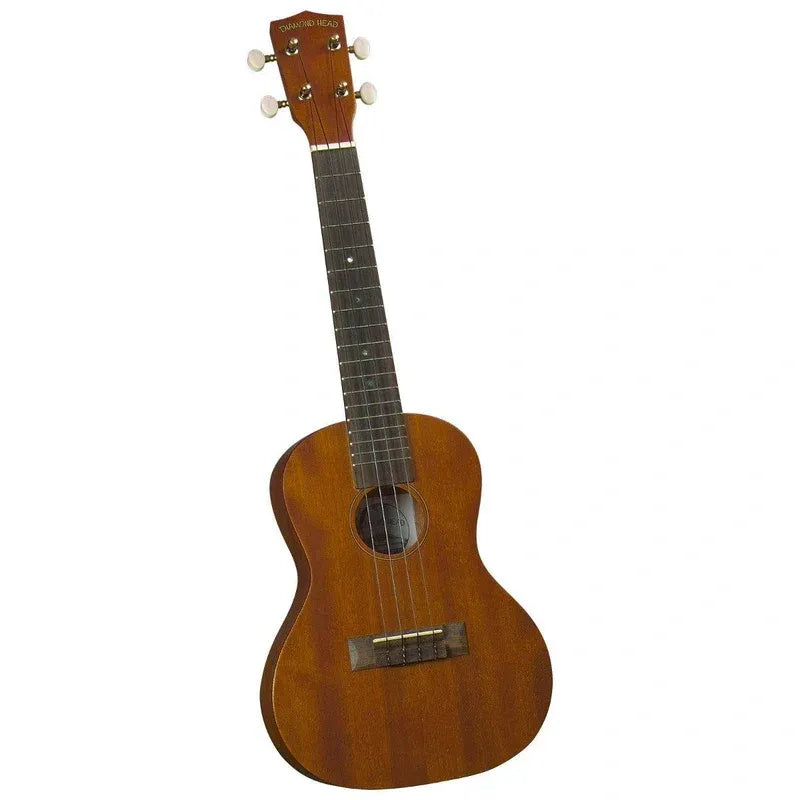 Ukulele Concierto Diamond Head DU-200C de Caoba con Diapasón de Palo de Rosa y Funda Incluida
