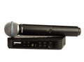 Sistema Inalámbrico de Mano Shure BLX24/B58 con Micrófono Beta 58A | Audio Profesional UHF para Escenario