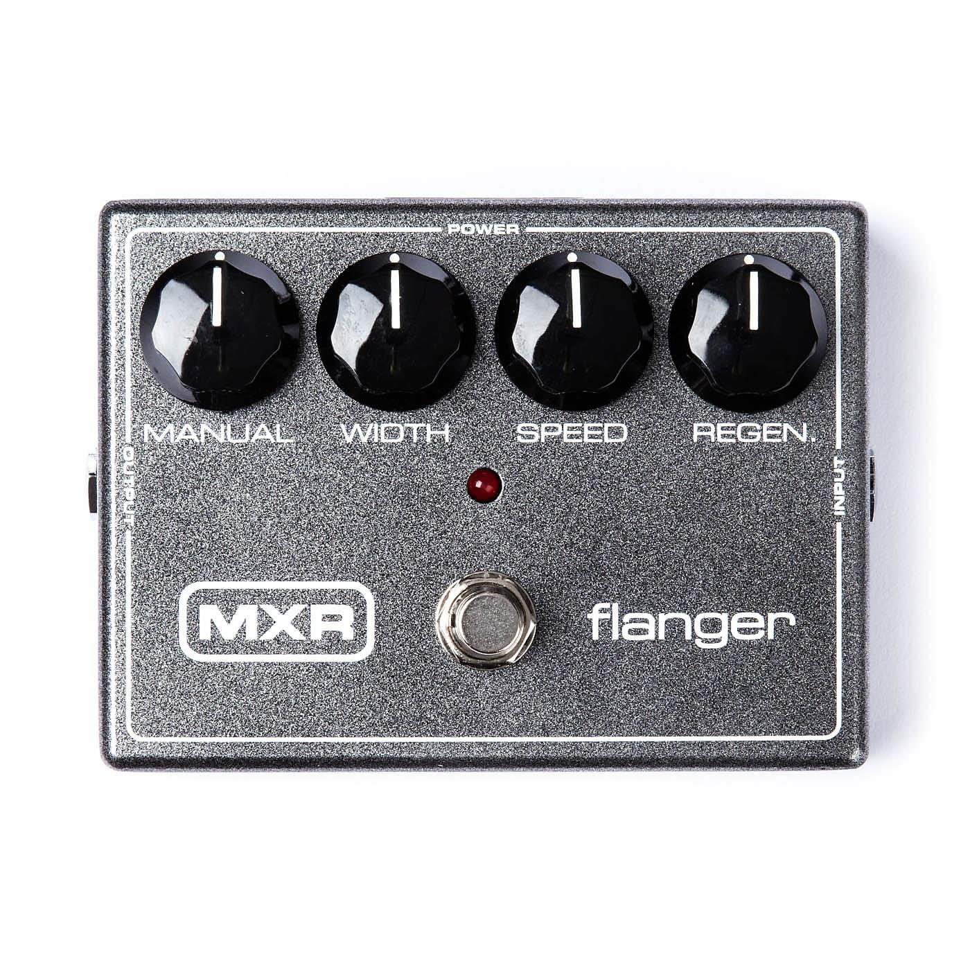 Pedal de Efectos MXR M117R Flanger Analógico para Guitarra y Bajo 18V Original