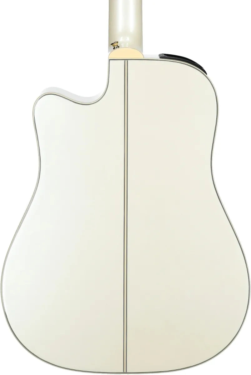 Guitarra Docerola Electroacústica Takamine GD37CE-12 PW Pearl White | 12 Cuerdas | Tapa de Abeto Macizo | Incluye Fund