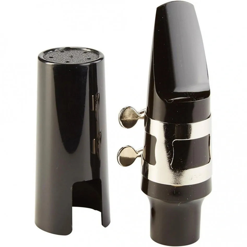 Boquilla para Saxofón Tenor APM 2336K con Ligadura y Tapa Incluida Kit Completo Profesional