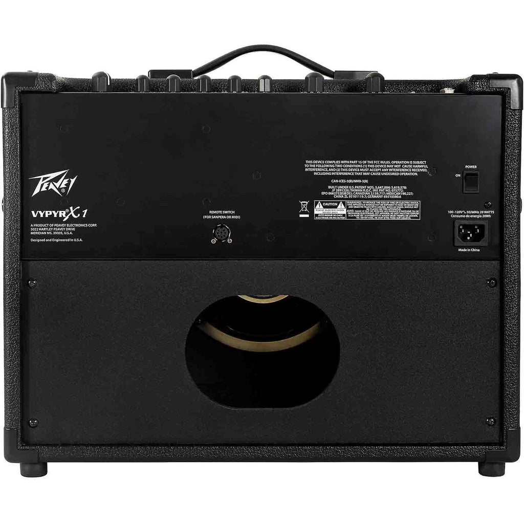 Amplificador para Guitarra Eléctrica y Acústica, Bajo Eléctrico Peavey VYPYR X1