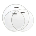 Set de Cueros Evans PP-HRUV1-R UV1 Coated para Toms 10", 12", 16" + Tarola 14