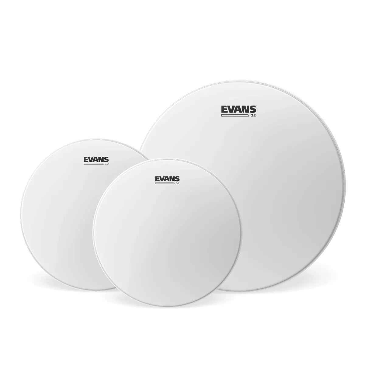 Set de Cueros Evans CRS-VNS-ETP-G2C2 G2 Coated para Toms 12", 13" y 16