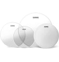 et de Cueros Evans EPP-G2HDD-R G2 Clear Rock Pack con Tarola HD Dry 10", 12", 16" + 14