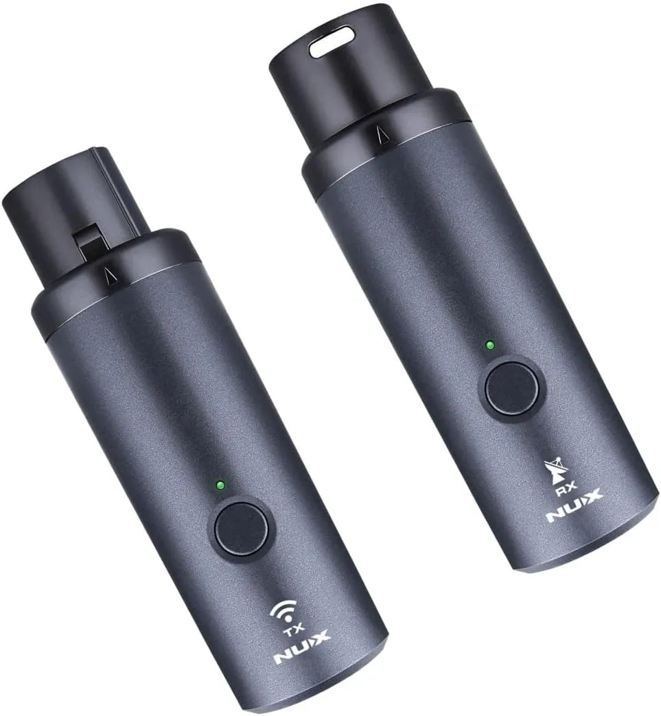 Sistema Inalámbrico de Mano NUX B-3RC 2.4GHz | Audio Hi-Res 24-bit, Latencia Ultra Baja y Alcance de 30 m