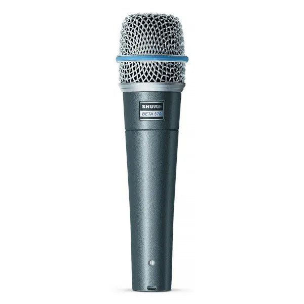 Micrófono Dinámico Shure BETA 57A Supercardioide XLR Profesional para Instrumentos, Voz y Escenario