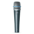 Micrófono Dinámico Shure BETA 57A Supercardioide XLR Profesional para Instrumentos, Voz y Escenario